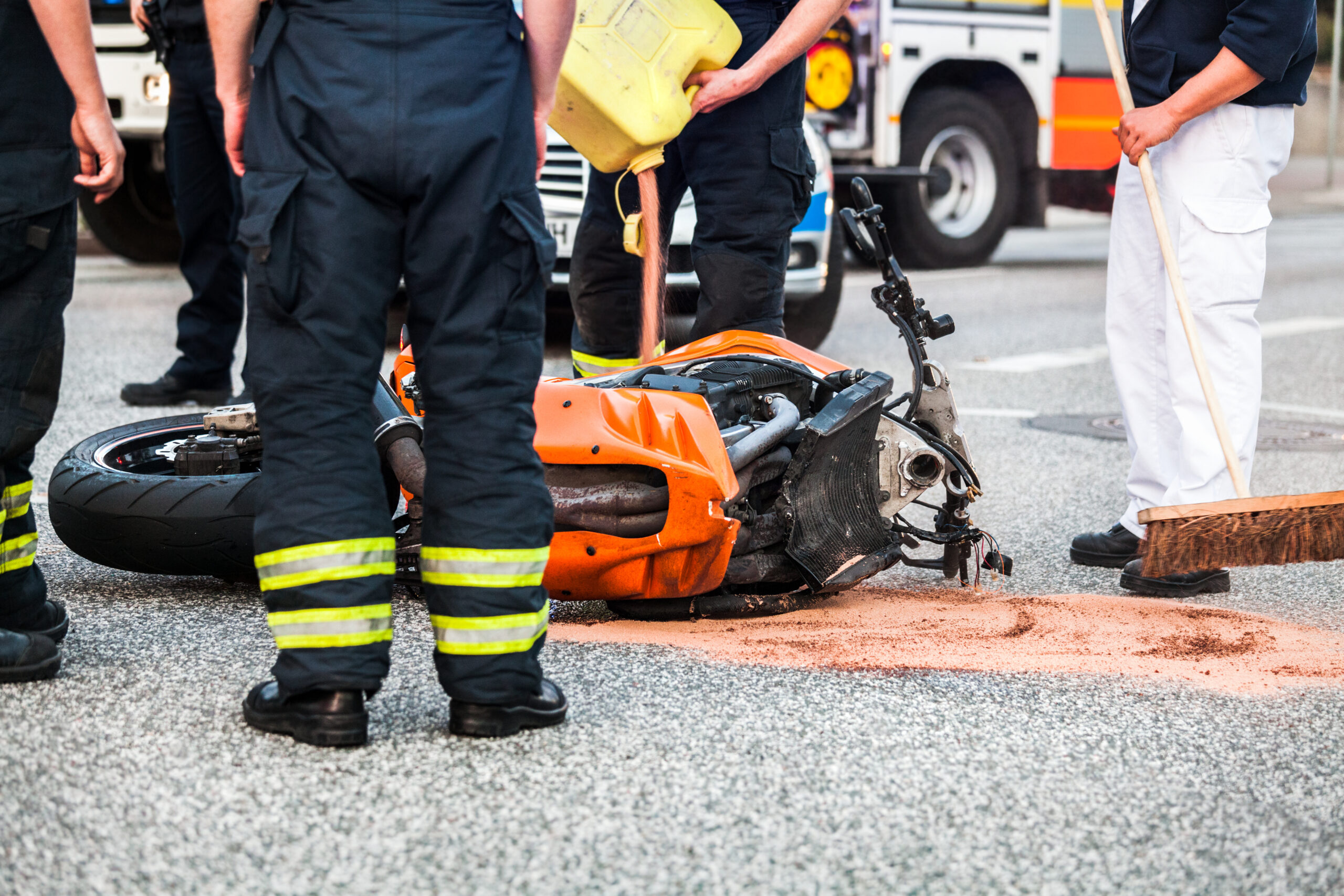 Motorcycle accident