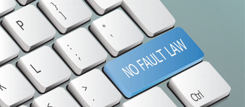 no fault law written on the keyboard button