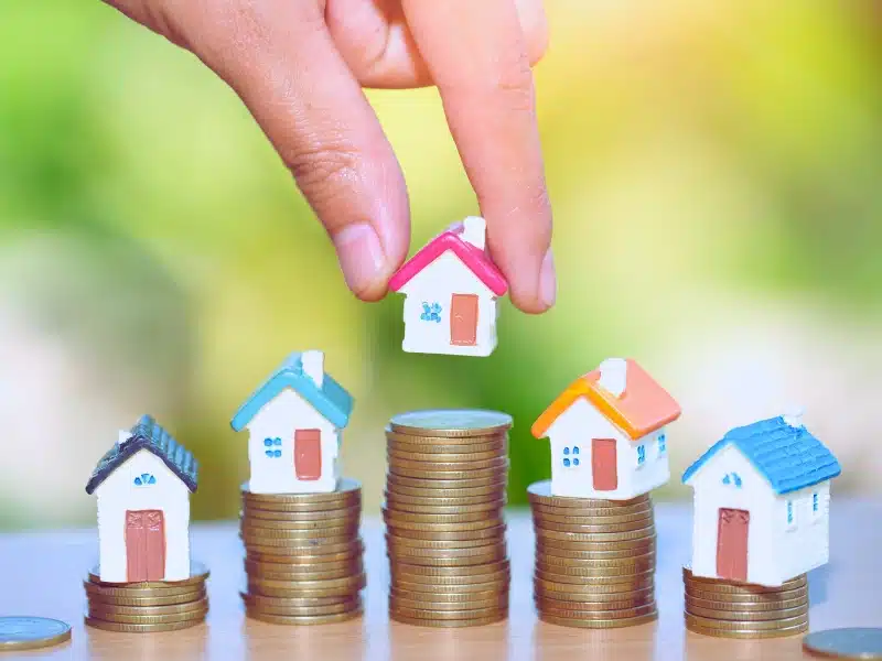Saving for a new home.